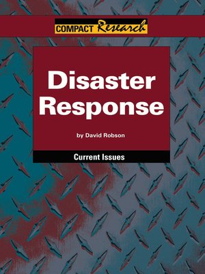 cover image of Disaster Response
